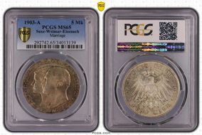 1903-A 5 Mk Marriage J-159 MS65