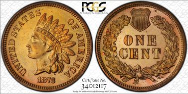 1873 1C Closed 3 PR65RD