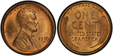 1910-S 1C MS66RD