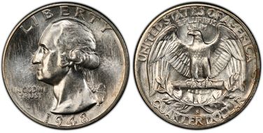 1948-S 25C MS67+