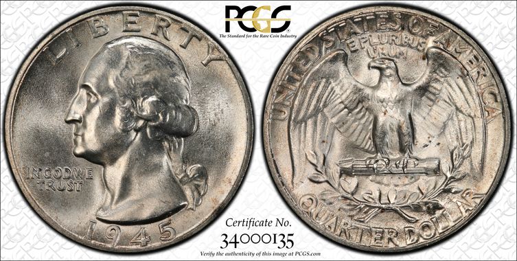 Cert 34000135 - Coin Image