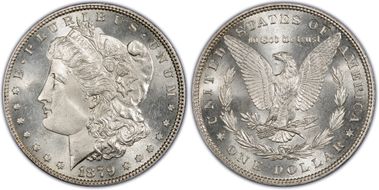 1879 $1 MS65+