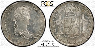 1819-Mo JJ 8 R Calico-1334 Yon-M8-119 MS62+