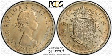 1961 1/2 Cr S-4145 MS64