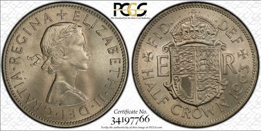 1963 1/2 Cr S-4145 MS66