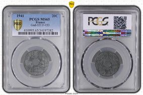 1941 20C Gad-321 F-153 MS65