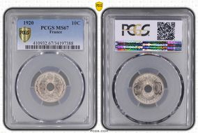 1920 10C Gad-286 F-138 MS67