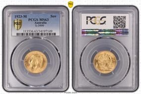 1923-M Sov S-3999 MS63