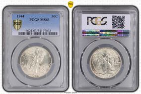 1944 50C MS63