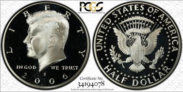 2006-S 50C Silver PR69DCAM