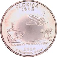 2004-P 25C Florida MS68+