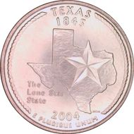 2004-P 25C Texas MS68+