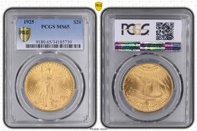 1925 $20 MS65