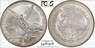 1999-Mo Onza Libertad Ag MS68