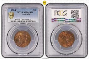 1951-PL 1/2D MS64RB