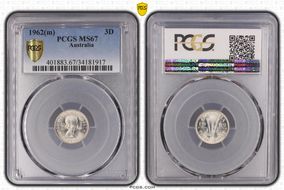 1962(m) 3D MS67