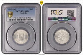 1952(m) Shil KM-46  Ag MS63+ 