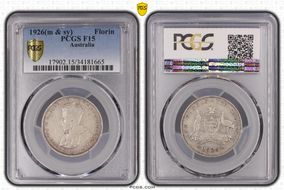 1926(m & sy) Florin F15