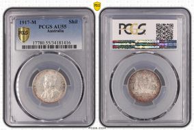 1917-M Shil AU55