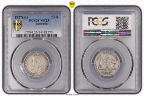 1927(m) Shil KM-26  Ag VF25