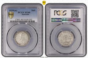 1935(m) Shil KM-26  Ag XF40