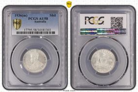 1936(m) Shil AU58