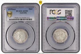 1939(m) Shil KM-39  Ag AU53