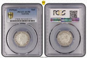 1939(m) Shil KM-39  Ag AU50