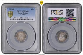 1836 4D S-3837 MS64
