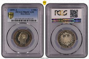 1899-A 2 Mk J-72 PR65CAM