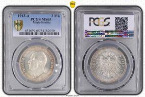 1913-A 3 Mk J-92 MS65