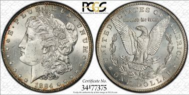 1884-CC $1 MS63