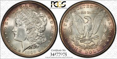 1899-S $1 MS63