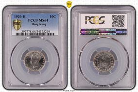 1939-H 10C MS64