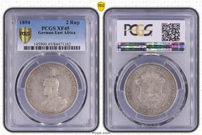 1894 2 Rup KM-5 XF45