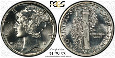 1942 10C PR66