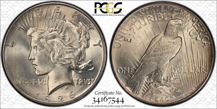 Cert 34167544 - Coin Image