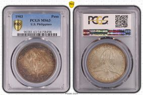 1903 Peso MS63