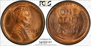 1909-S VDB 1C MS65RB