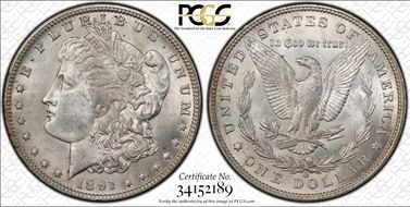 1891-O $1 MS63