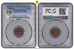 1894-A Pfg KM-1 MS64BN