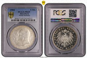 1904 5 Mk 400th Birthday J-75 PR65