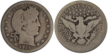 1914-S 25C G4