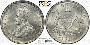 1911 Shil KM-26  Ag MS63