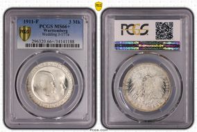 1911-F 3 Mk Wedding J-177a MS66+