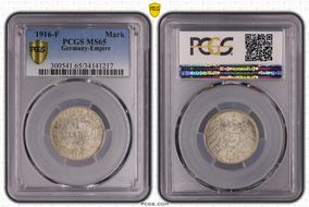 1916-F Mark J-17 MS65
