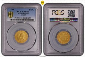 1755 1/2 G S-3685 AU50