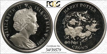 2001 Crown Golden Snitch KM-1097 MS66