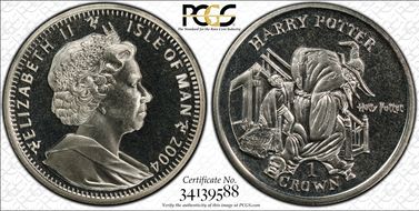 2004 Crown Marauder's Map KM-1206 MS67