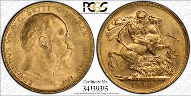 1905-P Sov S-3972 MS62